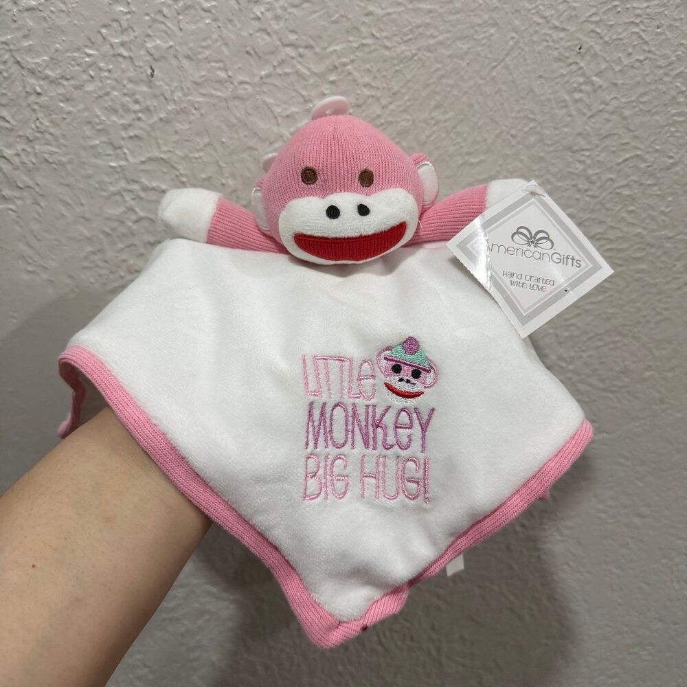 little monkey big hug lovey